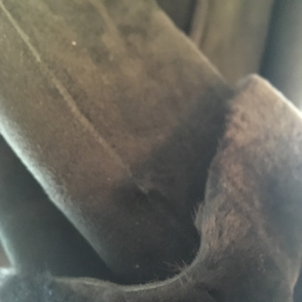 Large shearling coat - Picture 4 of 8